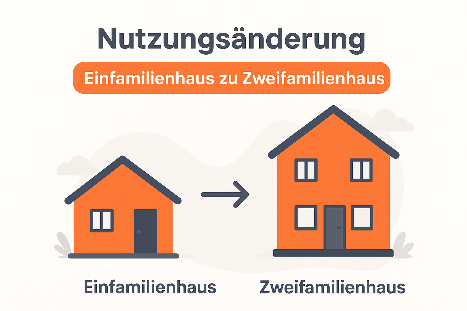 Einfamilienhaus in Zweifamilienhaus umnutzen