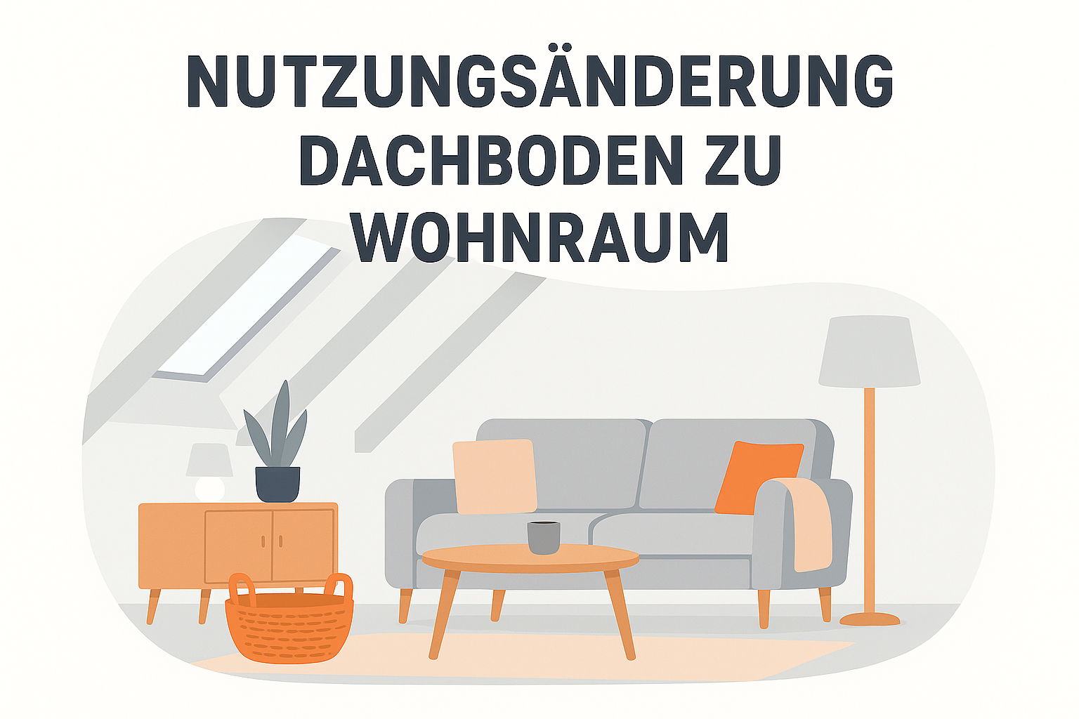 Nutzungsänderung Dachboden zu Wohnraum