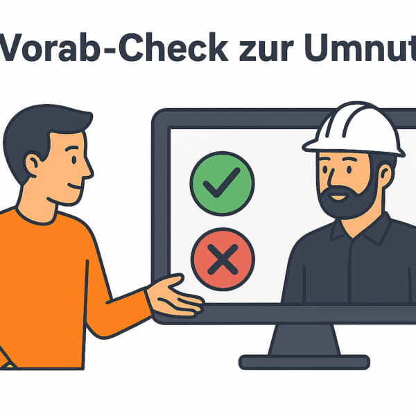 Vorab-Check Umnutzung