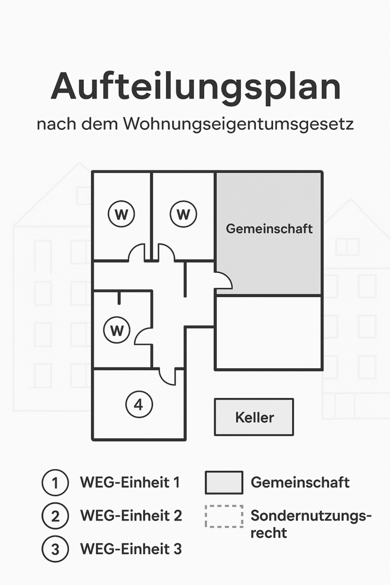 Teilungserklarung Kosten Architekt